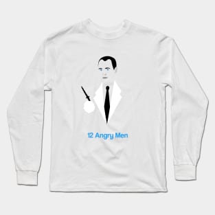 12 Angry Men Minimal Movie Fan Art Sidney Lumet Henry Fonda Long Sleeve T-Shirt